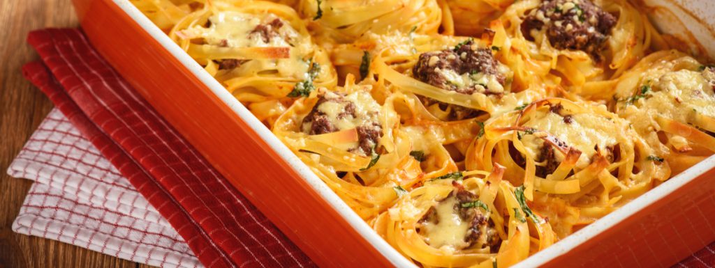 tagliatelle al forno