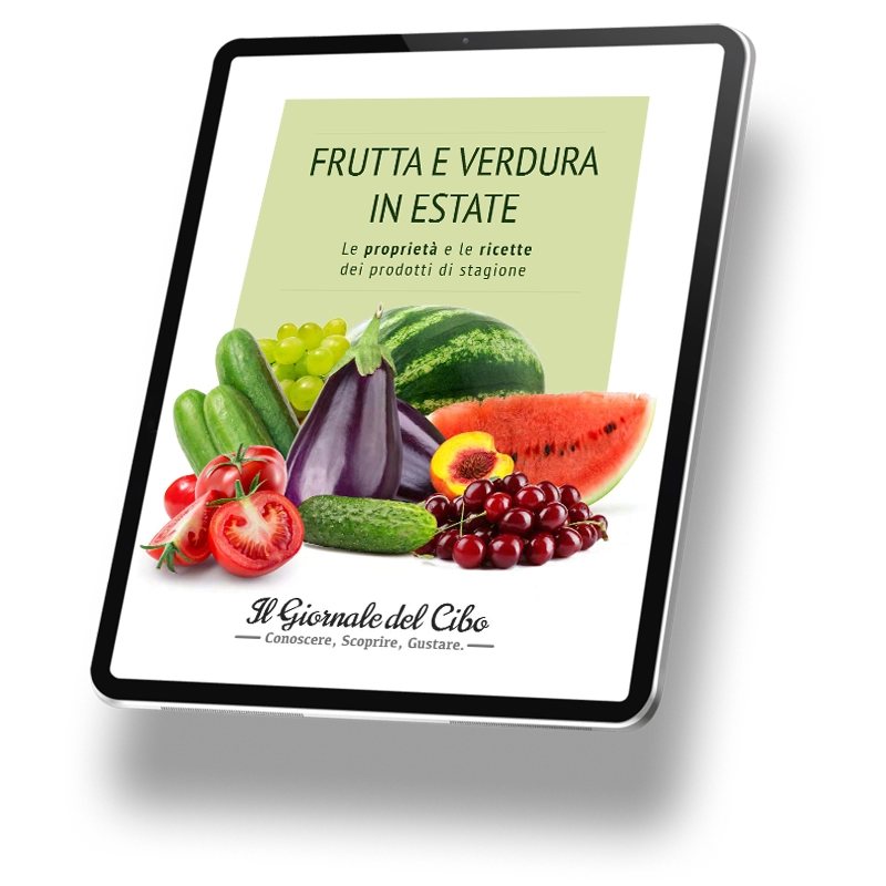 Copertina dell'ebook "Frutta e verdura in estate"