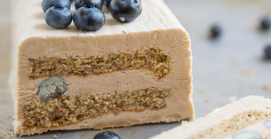 semifreddo con biscotti