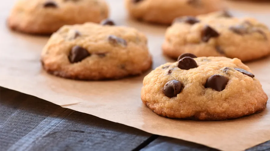 cookies gocce cioccolato senza glutine