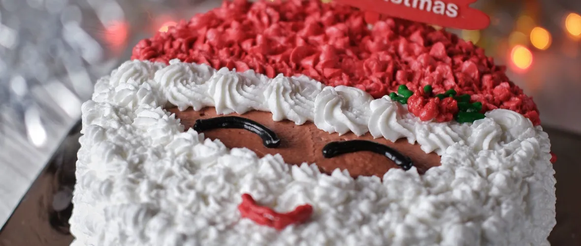 torta babbo natale