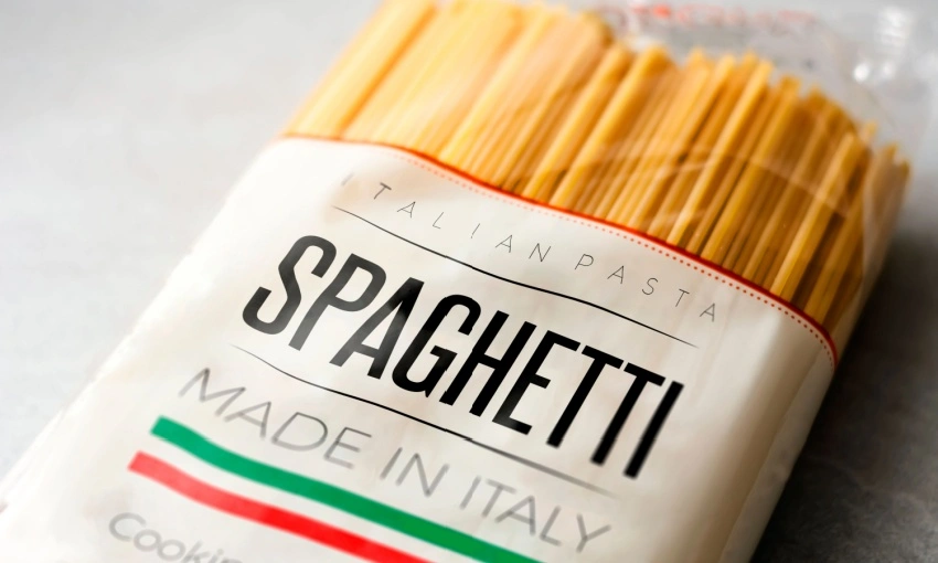 Etichetta Made in Italy sui prodotti alimentari