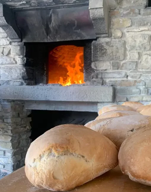 Pane di Maiolo appena sfornato