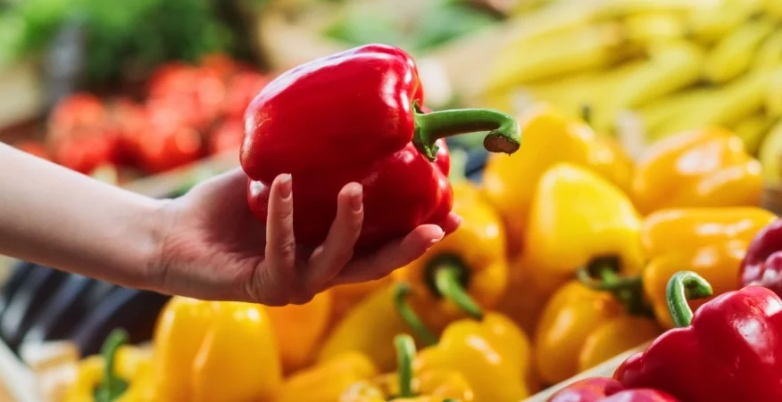 Peperoni al supermercato