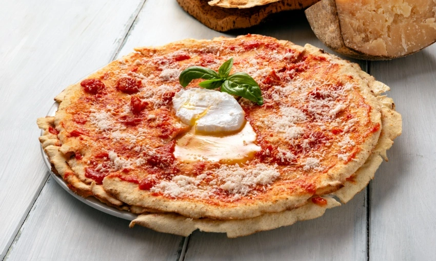 Pane frattau, la finta pizza di pane carasau