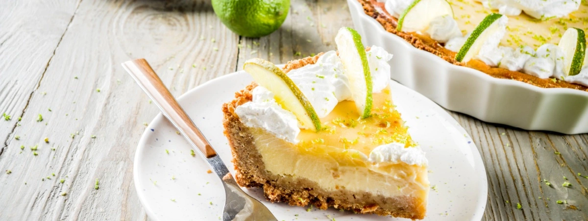 Fetta di Key lime pie