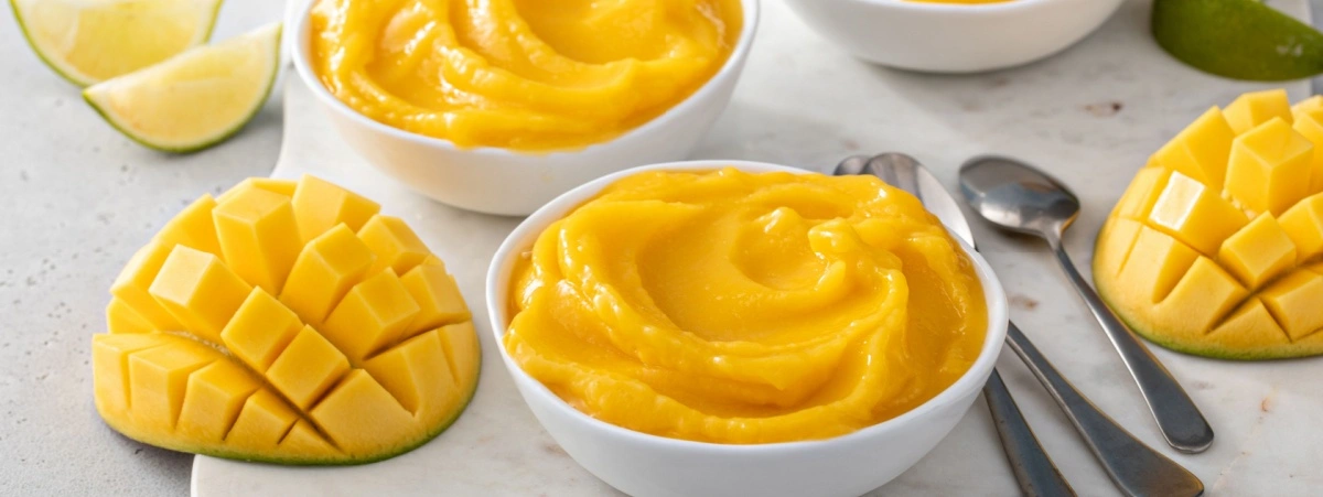 Crema al mango