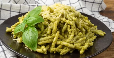 trofie al pesto di pistacchio