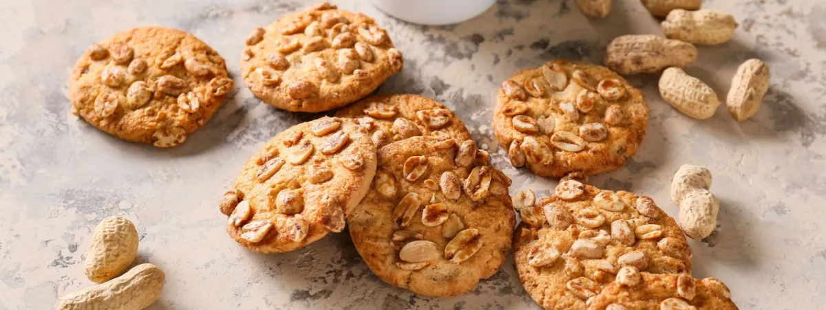 Biscotti al burro d'arachidi