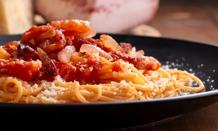 Piatto di amatriciana