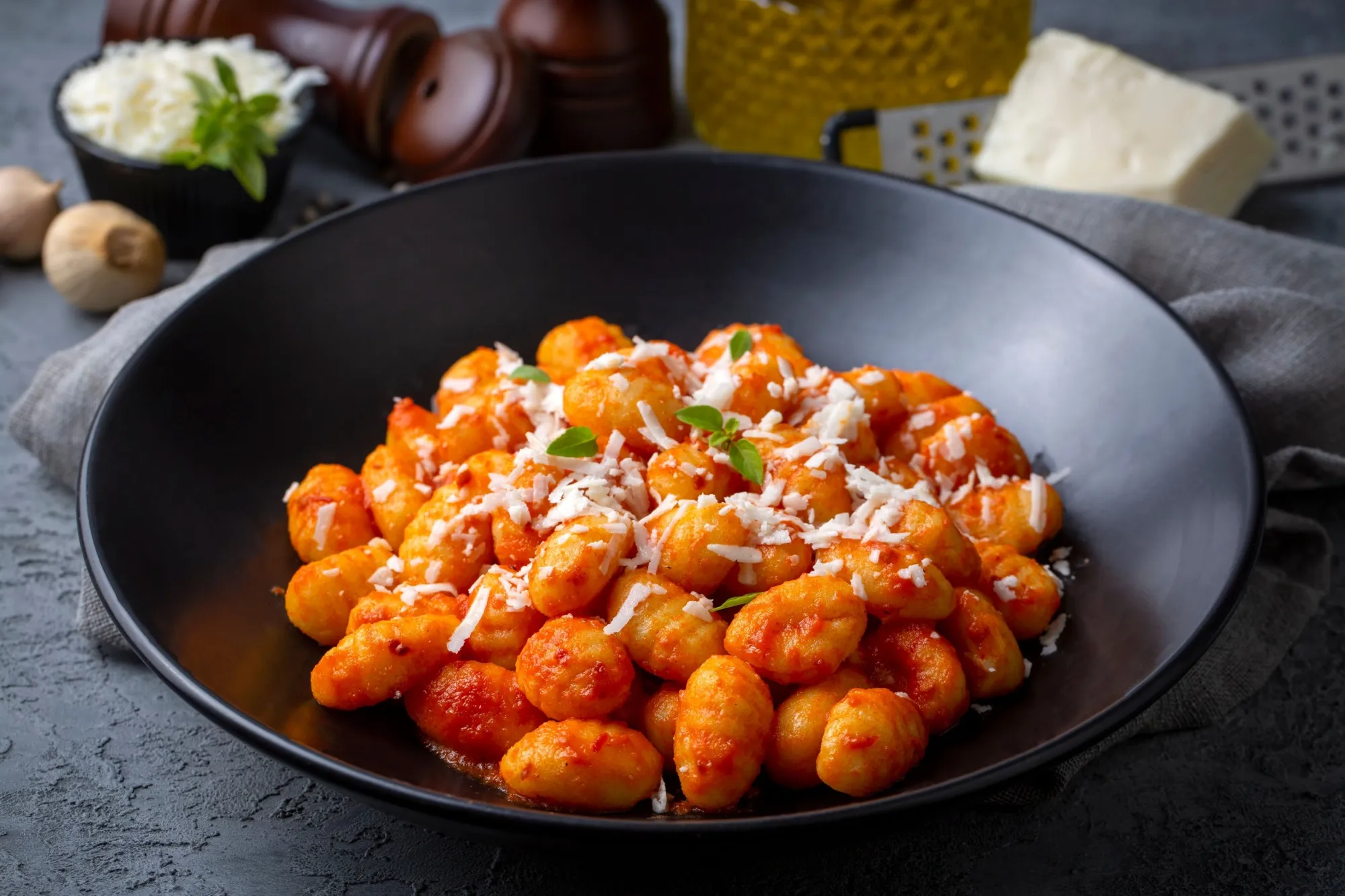 Gnocchi di ceci al pomodoro