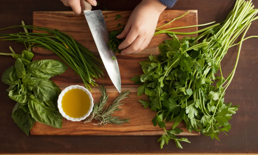 come tagliare le verdure