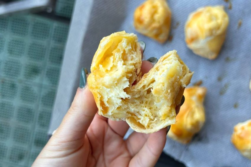 Fiadoni abruzzesi con ripieno di formaggio